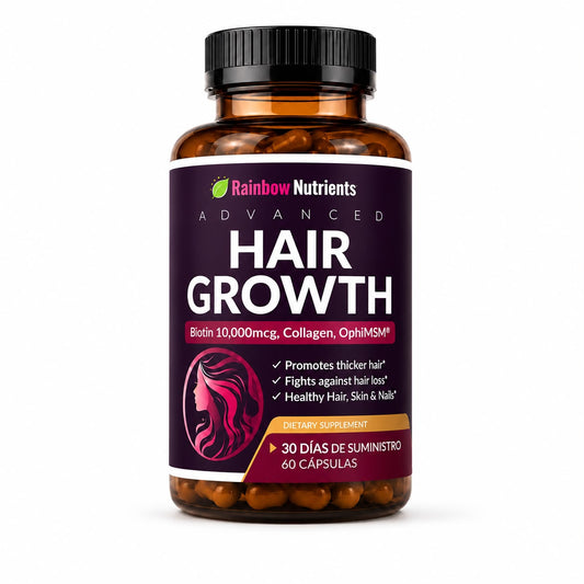 Suplemento de Biotina para el Crecimiento del Cabello