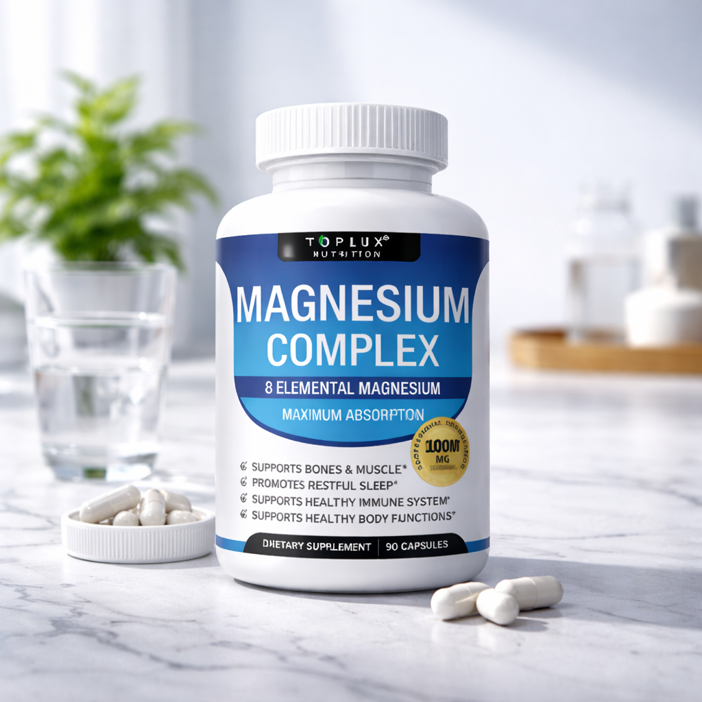 Magnesium Complex: Mas energia y Mejor Beneficio Diario